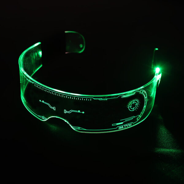 Colorful LED Light-emitting Technology Glasses