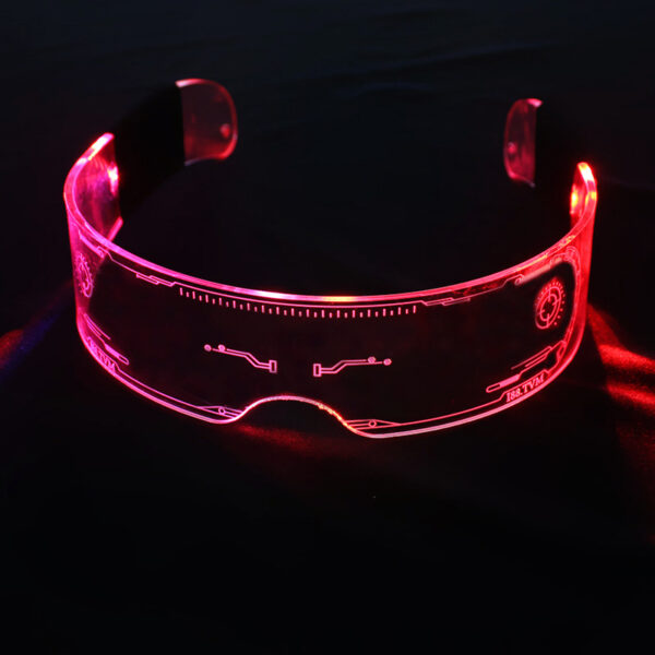 Colorful LED Light-emitting Technology Glasses