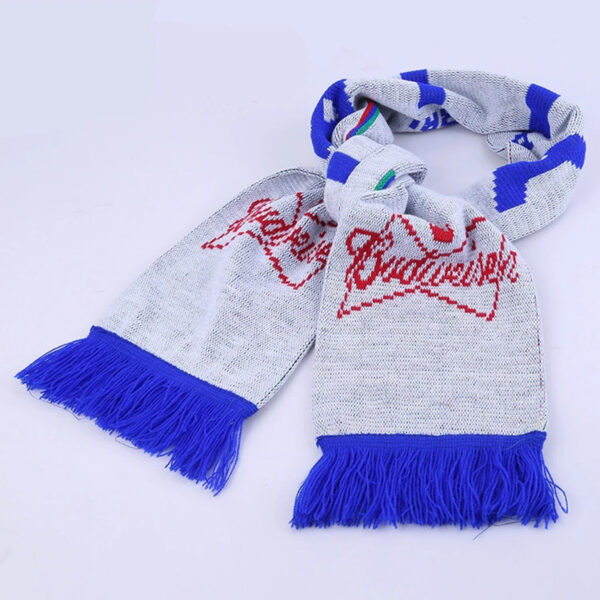 Premium Knitted Woven Scarf with Tassel