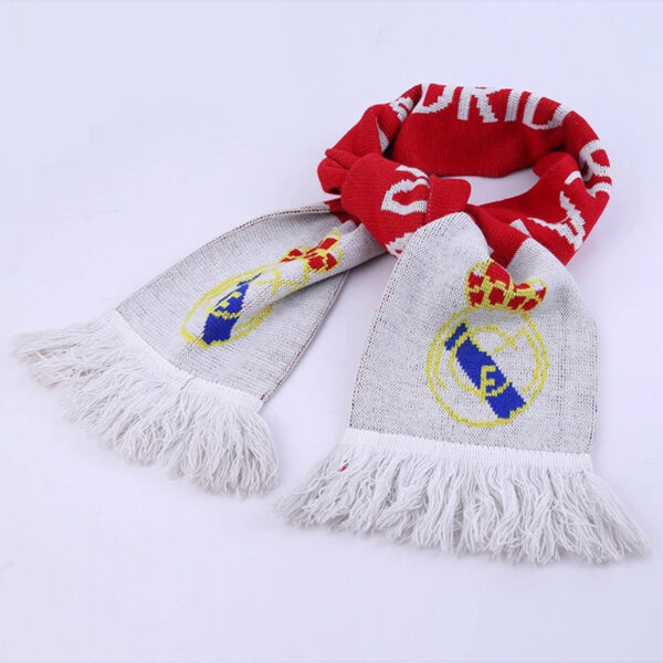 Soft Knitted Woven Printing Scarf with Tassel