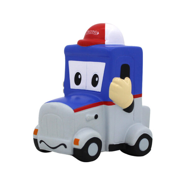 New PU Foam Car with Hat Shaped Stress Reliever