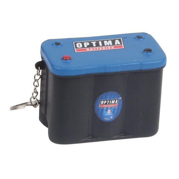 PU Foam Battery Shaped Stress Reliever with Keychain