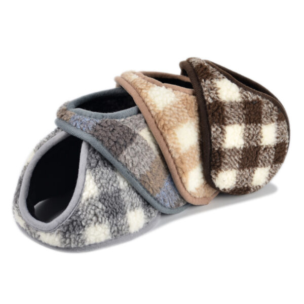 Custom Winter Warm Checked Pattern Ear Muffs