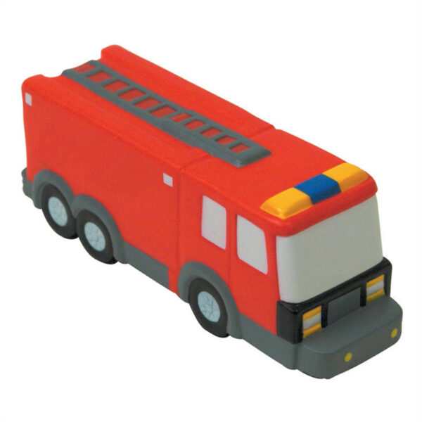 New PU Foam Fire Truck Shaped Stress Reliever