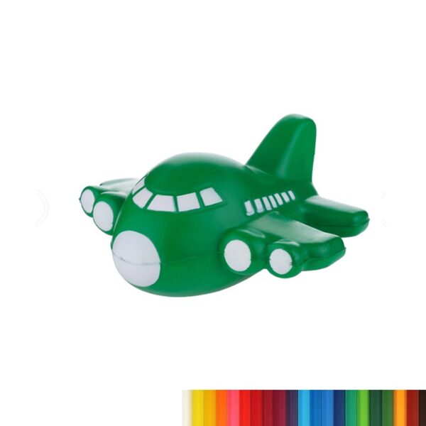 PU Foam Airplane Shaped Stress Ball