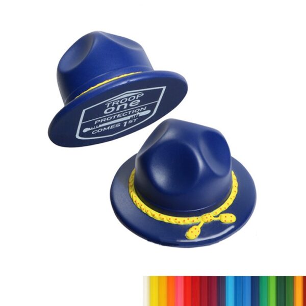 New PU Foam Cowboy Hat Shaped Stress Reliever