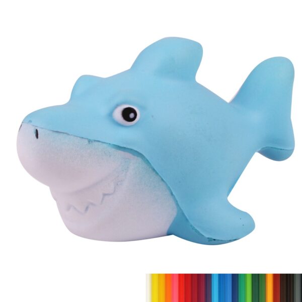 PU Foam Cute Shark Shaped Stress Reliever