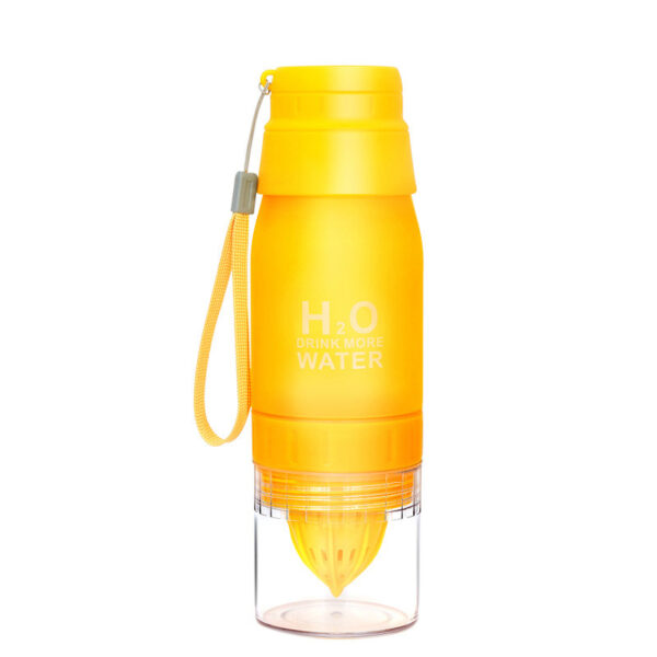 Large Capacity 23oz Portable Colorful Frosted Plastic Bottle