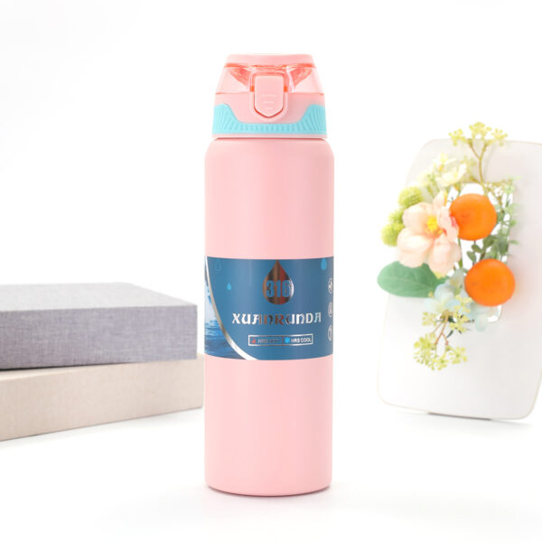 Portable 21oz Stainless Steel Insulated Bottle