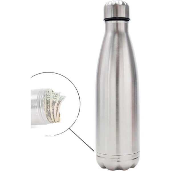 Double-layer 26oz Stainless Steel Thermos Bottle With Hidden Storage Bottom