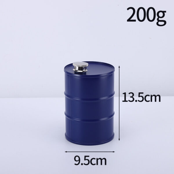 Large Capacity 26oz Oil Drum Shaped Stainless Steel Bottle