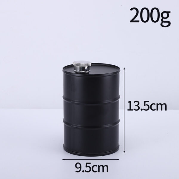 Large Capacity 26oz Oil Drum Shaped Stainless Steel Bottle