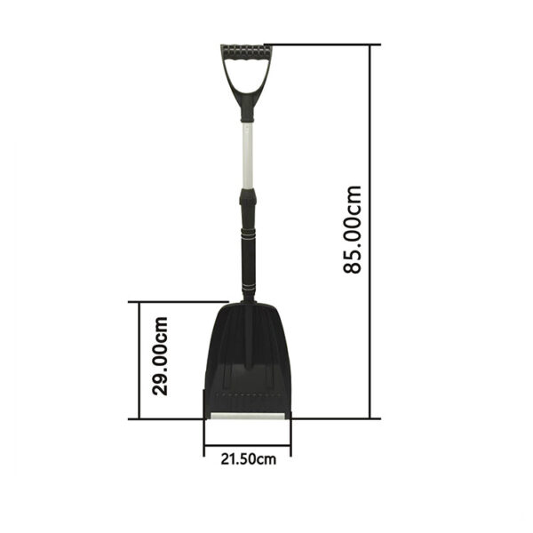 Portable Detachable Telescopic Aluminum Car Snow Shovel