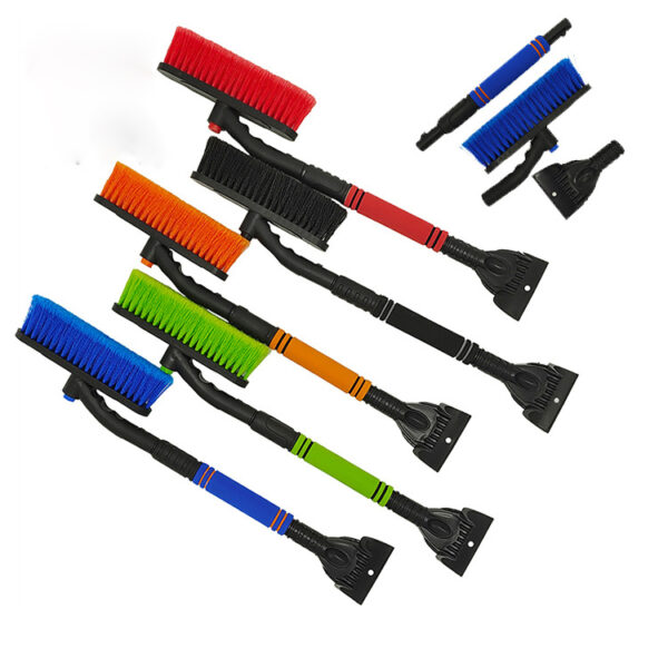 Multi-functional Detachable Rotatable Car Snowbrush Ice Scraper