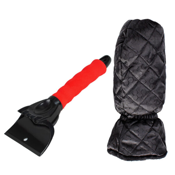 Custom Car Snow Shovel with Thickened Warm Glove