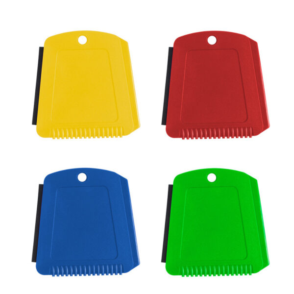 Trapezoid Plastic Ice Scraper