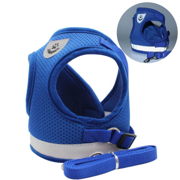 Breathable And Reflective Pet Vest Harness