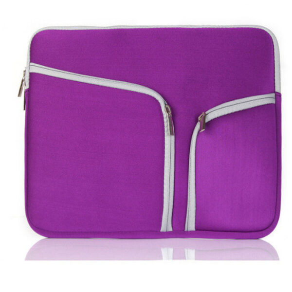 Neoprene Multi-Pocket Zippered Laptop Sleeve