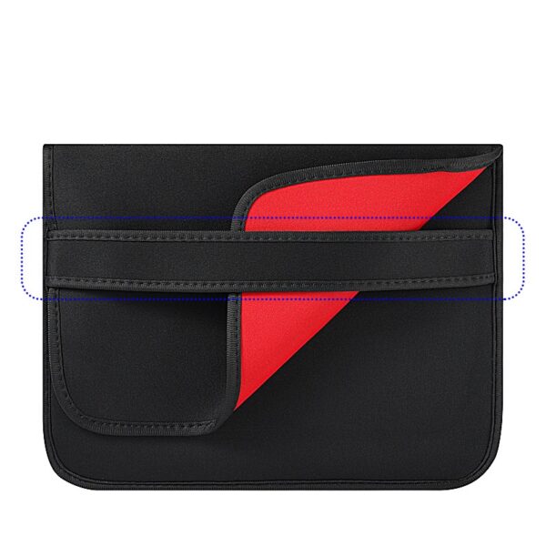 Simple Flip Cover Dive Material Laptop Sleeve