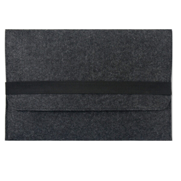 Felt Fabric Strap Large Size Laptop Sleeve