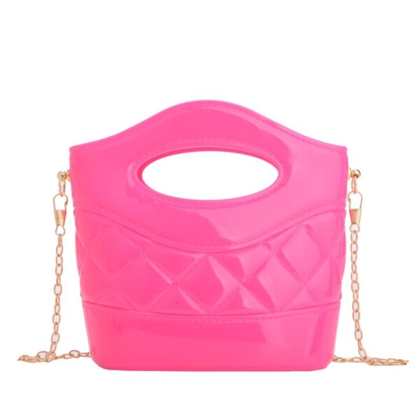 Mini PVC Handheld Chain Bag