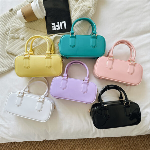 Long Zipper Candy Handbag