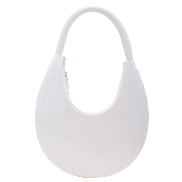 Crescent-Shaped Candy Handbag