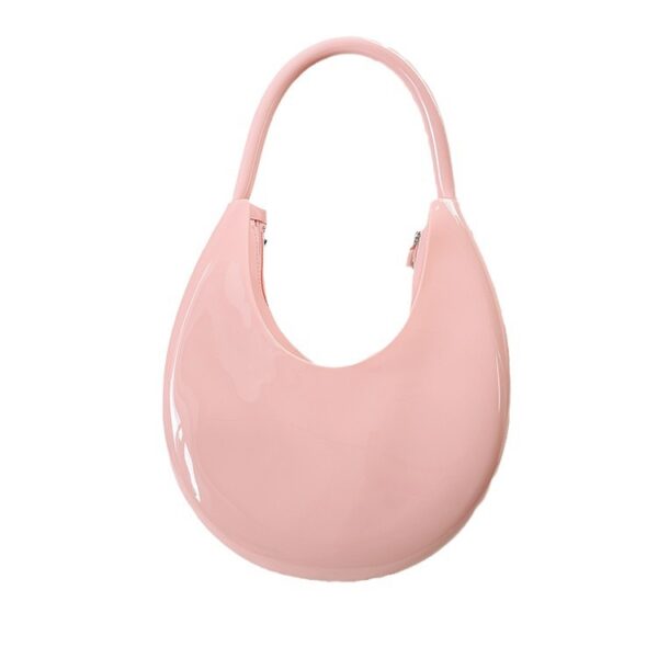 Crescent-Shaped Candy Handbag