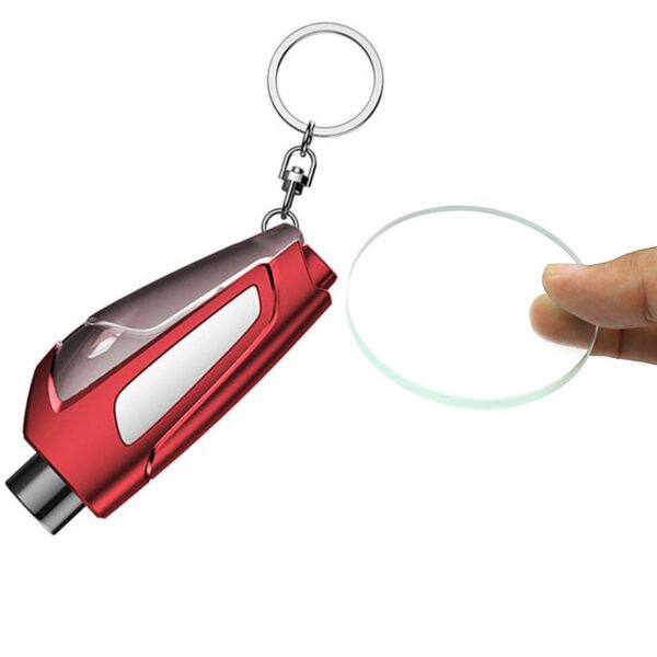 Car Safety Hammer Keychain