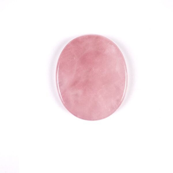 Pink Quartz Jade Oval Gua Sha Board