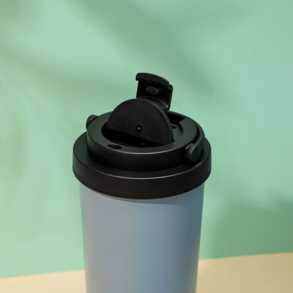 Stainless Steel Non-Spill Insulated Cup with Handle