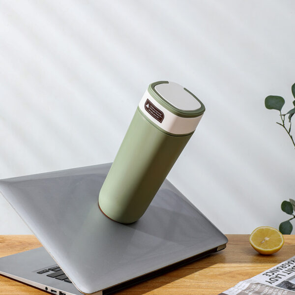 Square Handle Non-Tip Insulated Cup