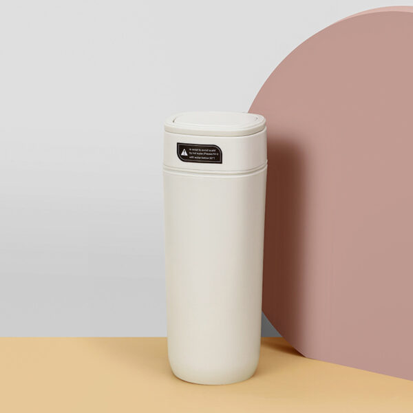 Square Handle Non-Tip Insulated Cup