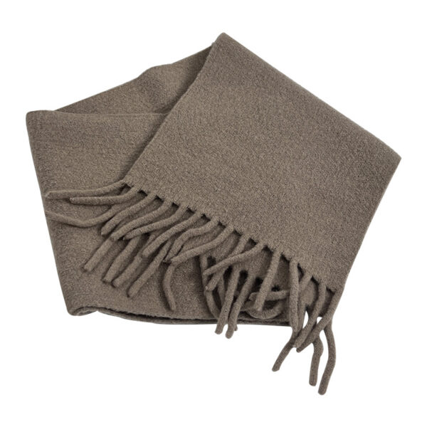 Winter Wool Knit Scarf