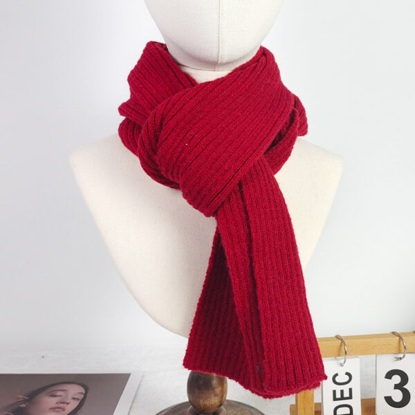 Simple Knit Warm Scarf