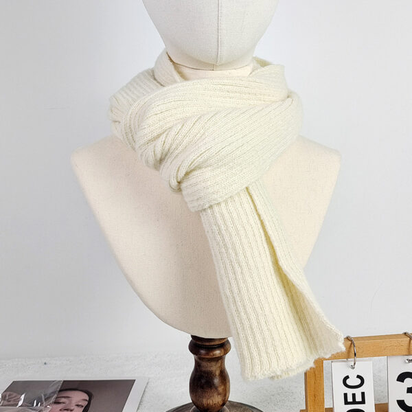 Simple Knit Warm Scarf