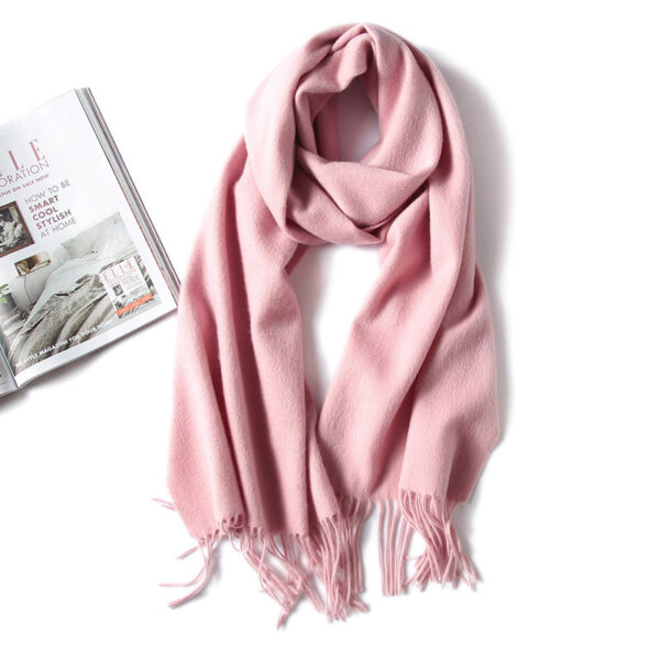 The Ultra-Soft Wool Fringe Scarf