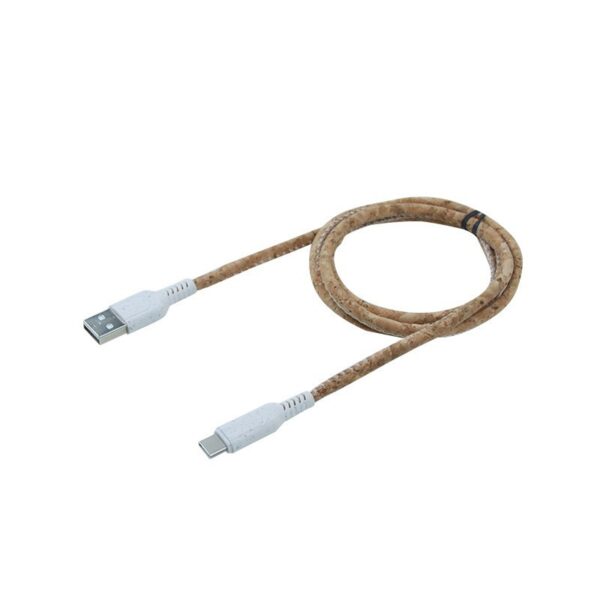 Eco-Friendly Cork Type-C Charging Cable