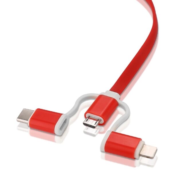 Retractable 3-in-1 Charging Cable