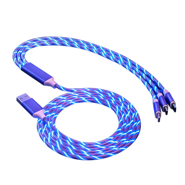 Gift Light Emitting 3-in-1 Charging Cable