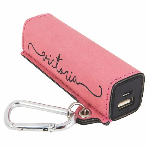 Leather Protective Case with Keyring for Power Banks