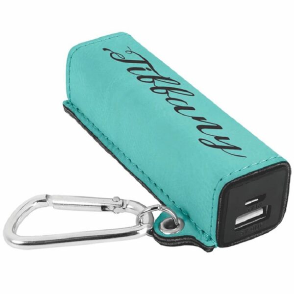 Leather Protective Case with Keyring for Power Banks