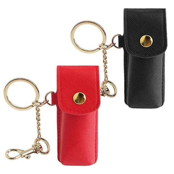 Customizable Lipstick Case Keychain