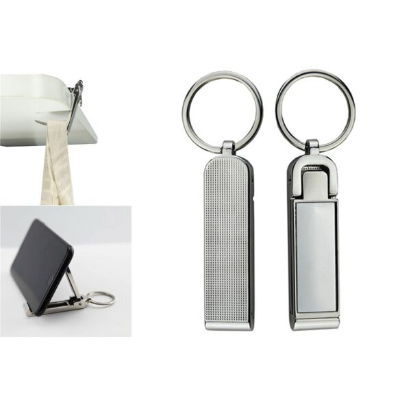 The 3-in-1 Multifunctional Zinc Alloy Keychain