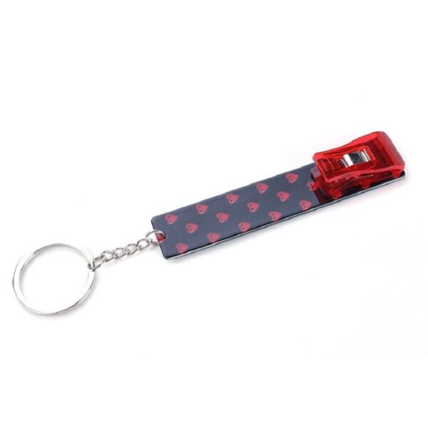 Custom Logo Plastic Card Swiper Keychain