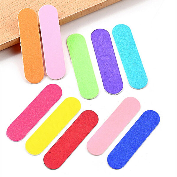 Wooden Slice Mini Nail File-Nail Gifts