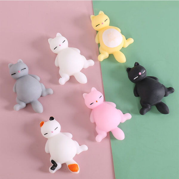 Cute Cat Shaped Squishy Stress Reliever