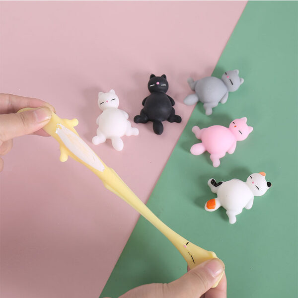 Cute Cat Shaped Squishy Stress Reliever