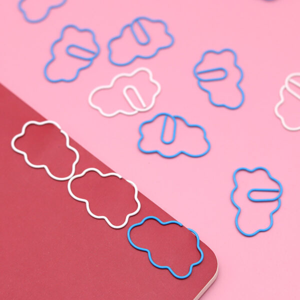 Cute Cloud Shaped Paperclips