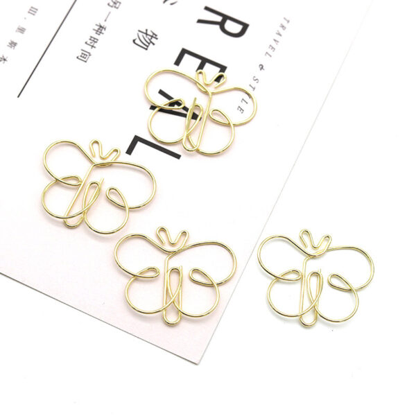 Electroplating Butterfly Shaped Metal Paperclips